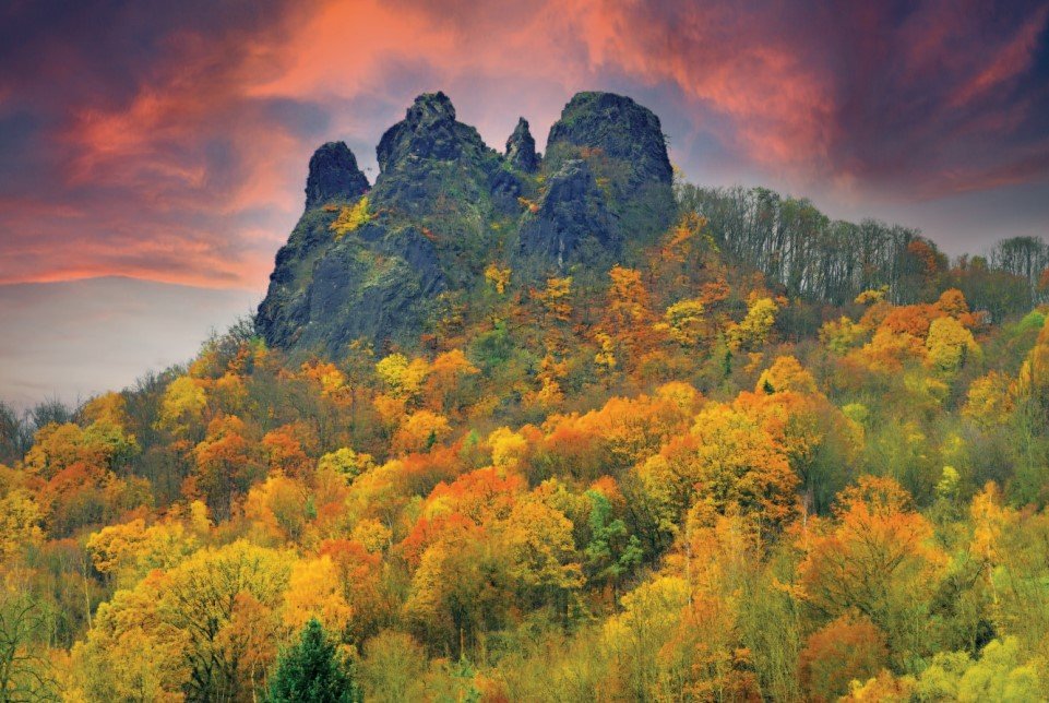 trosky hradu vrabince